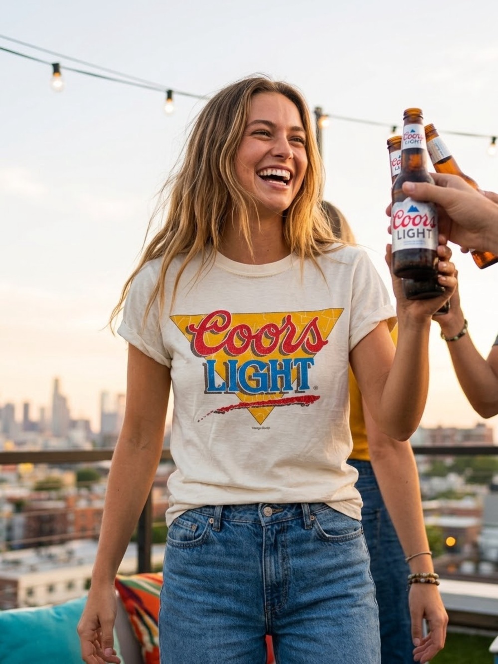 Recycled Karma x Coors Light Vintage Design RARE | Size Small | NWOT
